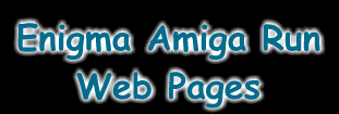 Le home page di Enigma Amiga Run